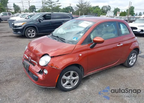 2013 Fiat 500 Pop z USA, uszkodzony, nr VIN 3C3CFFARXDT737151